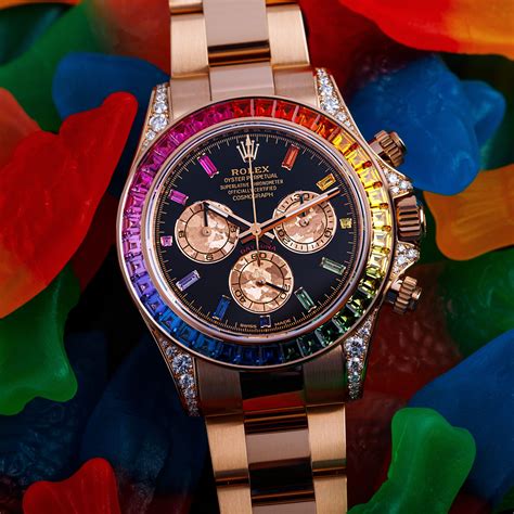 rolex rainbow daytona release date|rolex daytona rainbow cost.